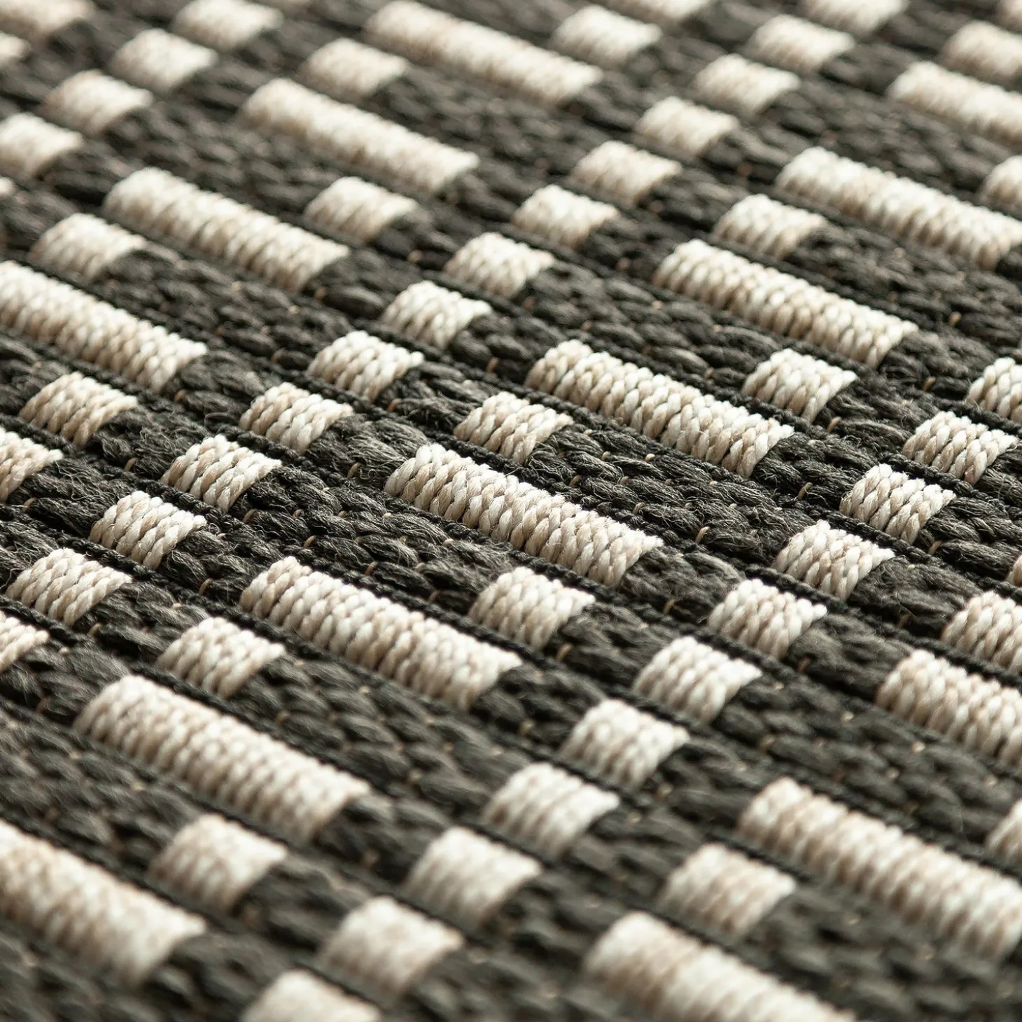 Area Rugs>Plow & Hearth Indoor/Outdoor Santa Anna Striped Rug, 5'1" x 7'5"