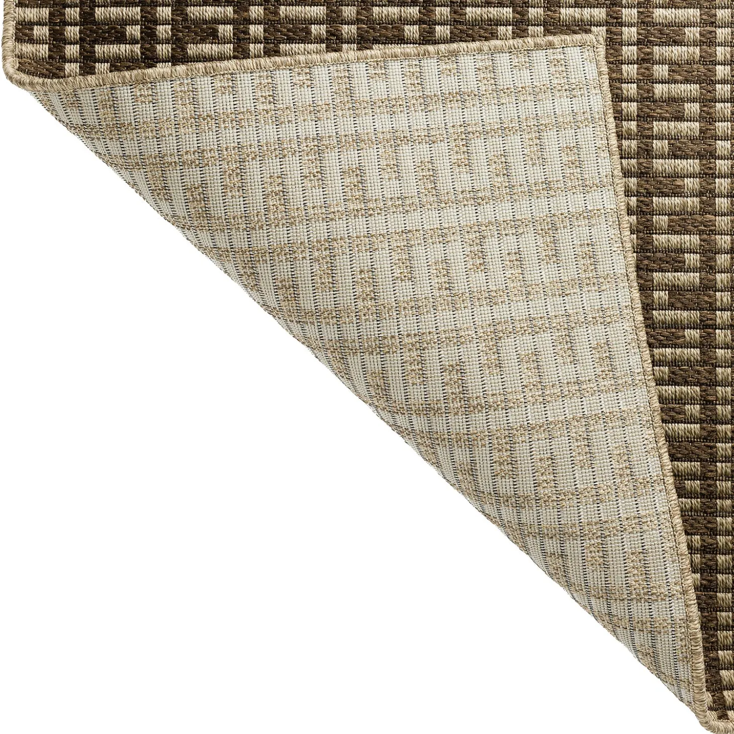 Area Rugs>Plow & Hearth Indoor/Outdoor Santa Anna Striped Rug, 5'1" x 7'5"
