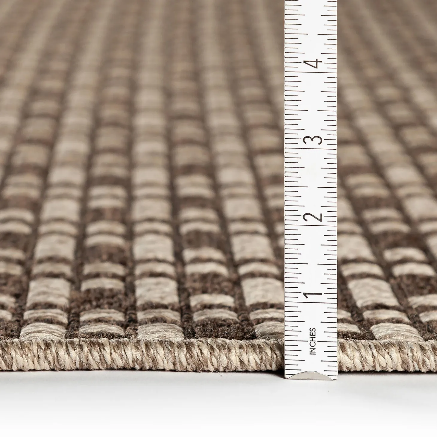 Area Rugs>Plow & Hearth Indoor/Outdoor Santa Anna Striped Rug, 5'1" x 7'5"