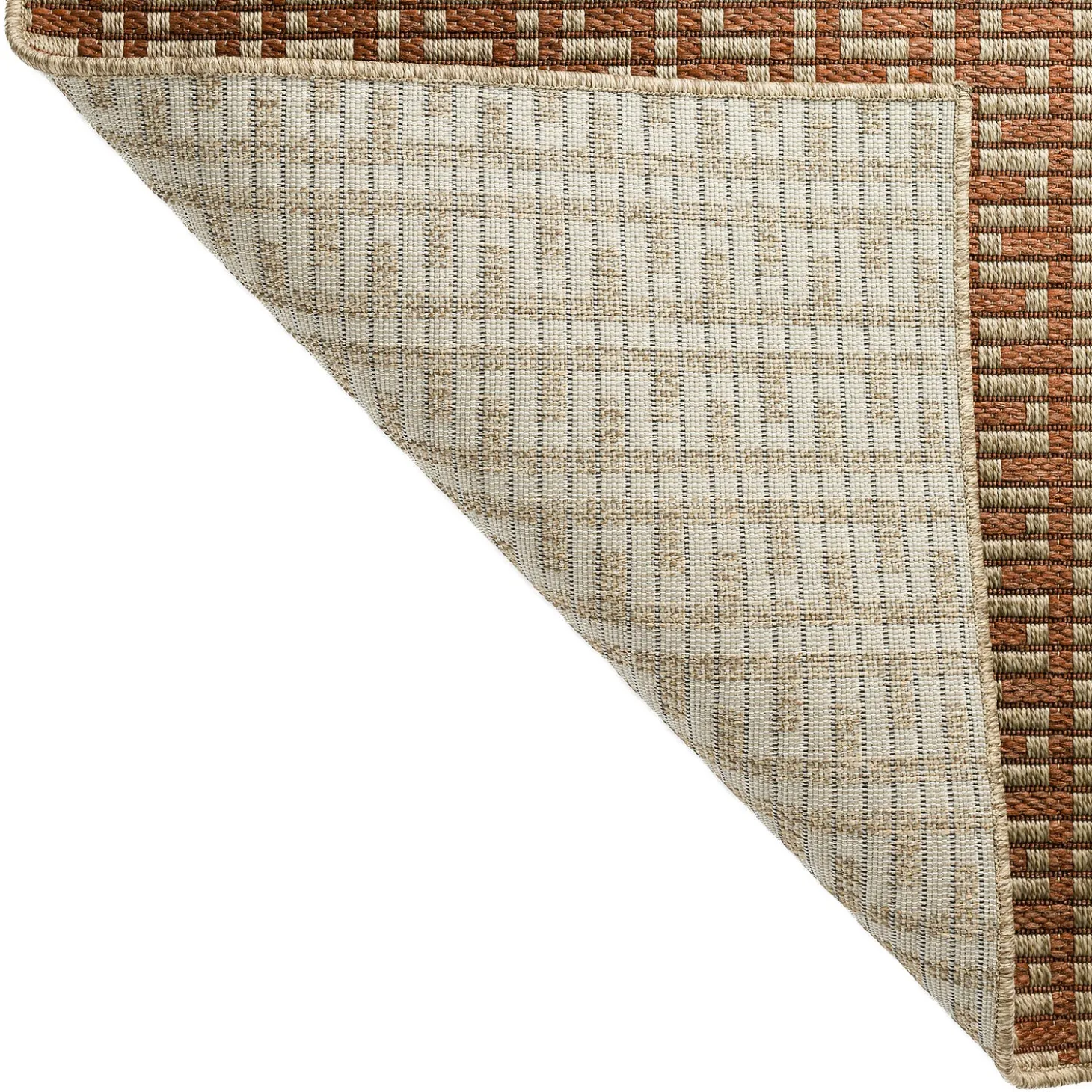 Area Rugs>Plow & Hearth Indoor/Outdoor Santa Anna Striped Rug, 5'1" x 7'5"