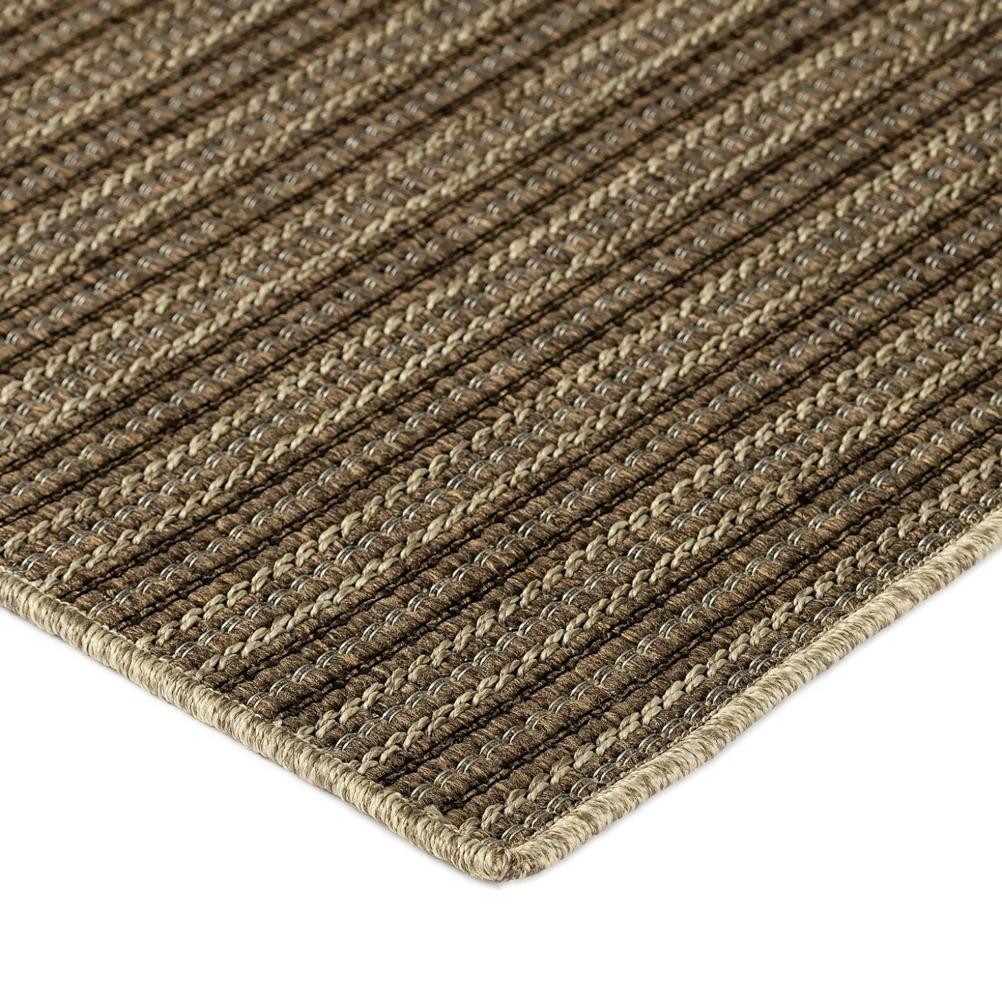 Area Rugs>Plow & Hearth Indoor/Outdoor Santa Anna Striped Rug, 2'3" x 7'5" Runner