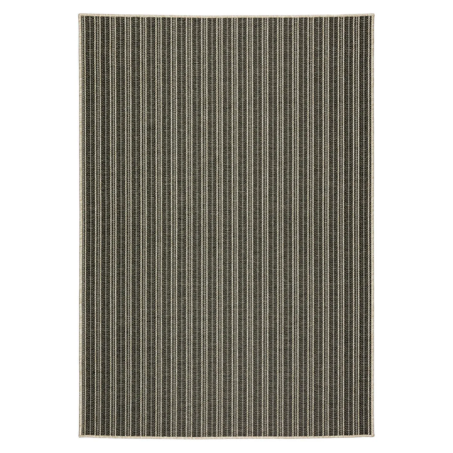 Area Rugs>Plow & Hearth Indoor/Outdoor Santa Anna Striped Rug, 2'3" x 7'5" Runner