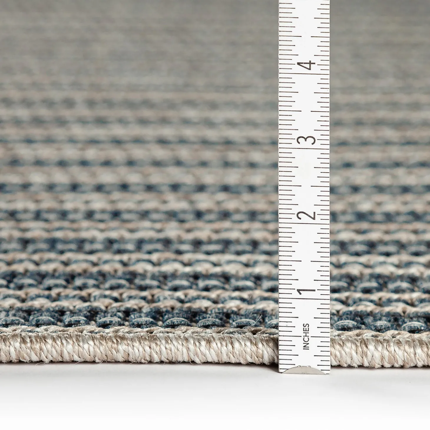 Area Rugs>Plow & Hearth Indoor/Outdoor Santa Anna Striped Rug, 2'3" x 7'5" Runner