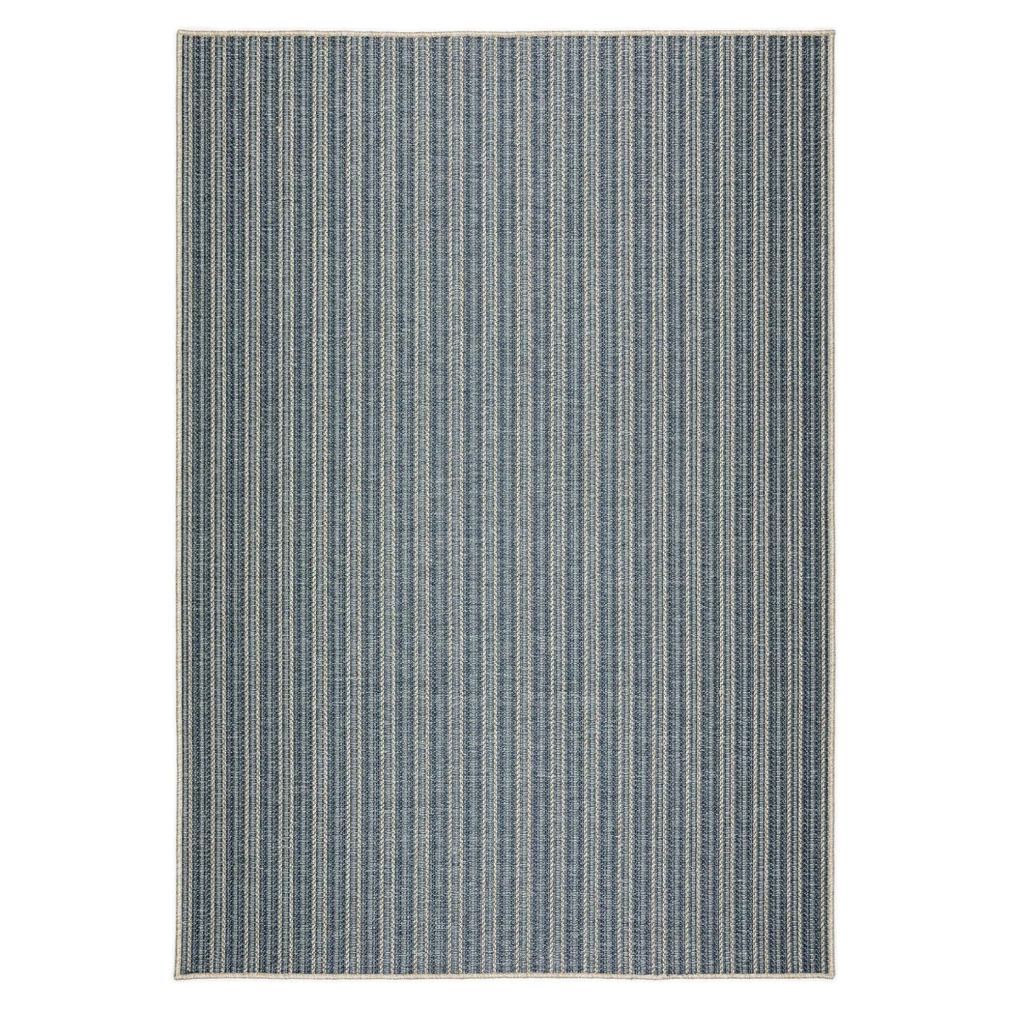 Area Rugs>Plow & Hearth Indoor/Outdoor Santa Anna Striped Rug, 2'3" x 7'5" Runner