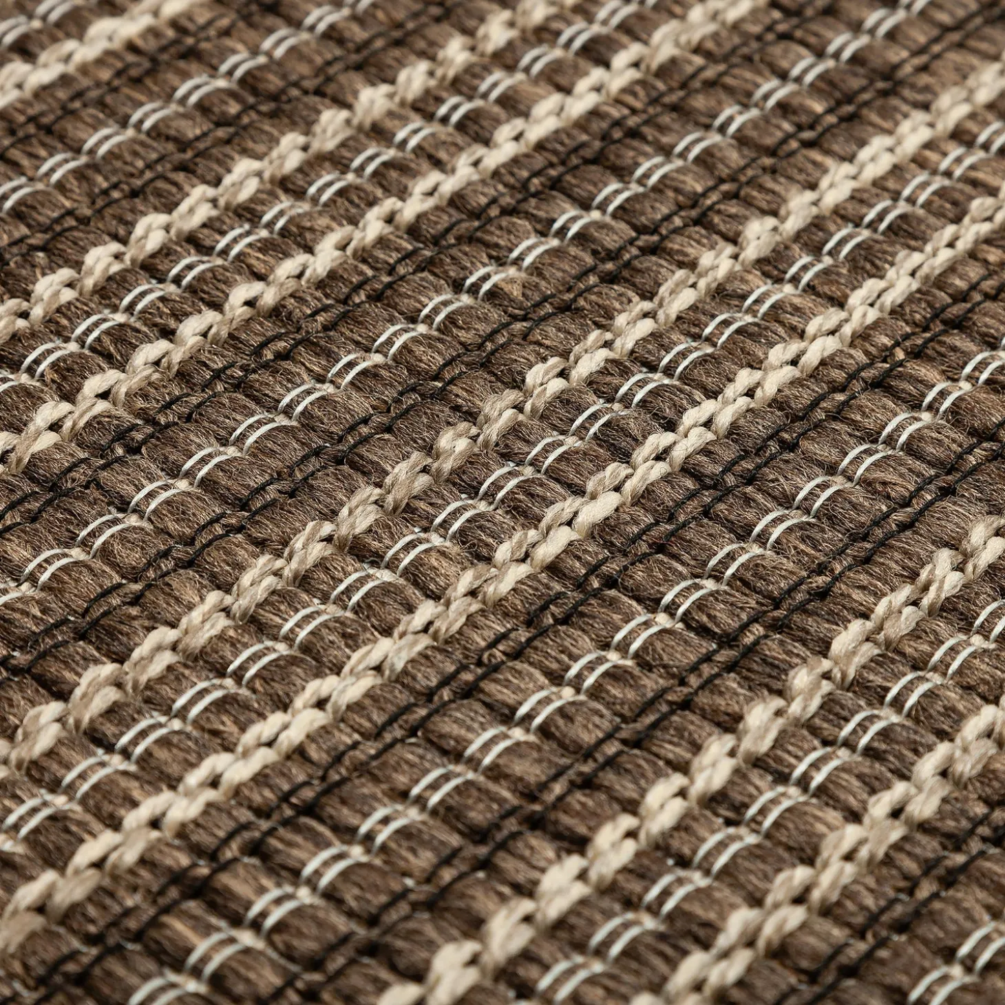 Area Rugs>Plow & Hearth Indoor/Outdoor Santa Anna Striped Rug, 2'3" x 7'5" Runner