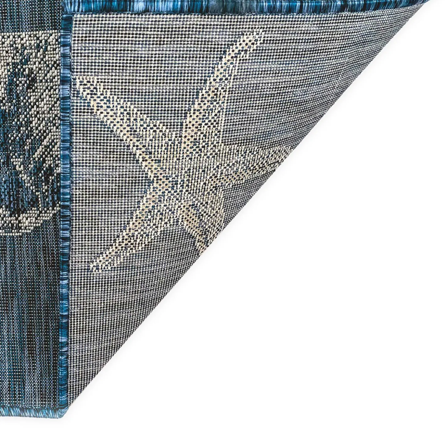 Area Rugs>Plow & Hearth Indoor/Outdoor Textured Shells Polypropylene Rug, 6'6" x 9'4"