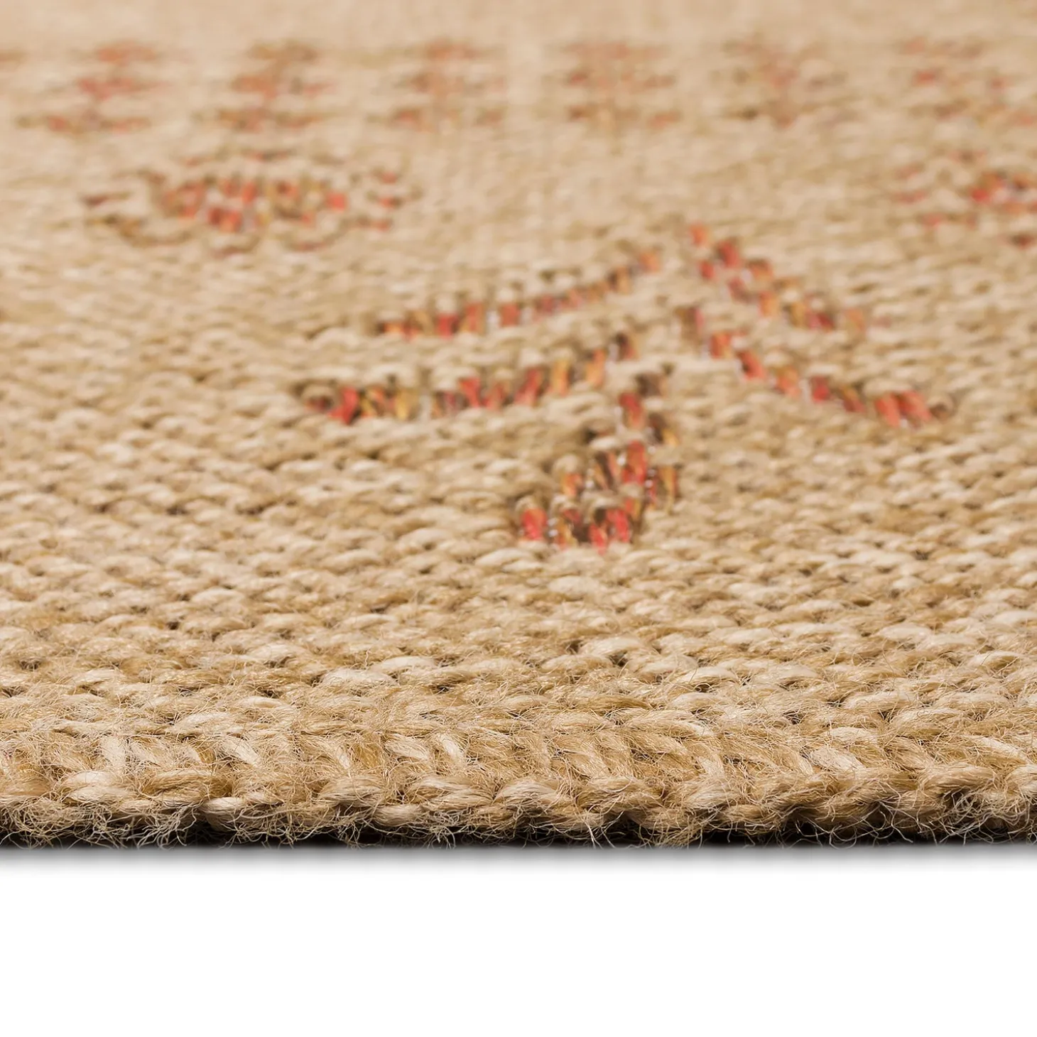Area Rugs>Plow & Hearth Indoor/Outdoor Toulouse Block Print Rug, 7'10" x 9'10"