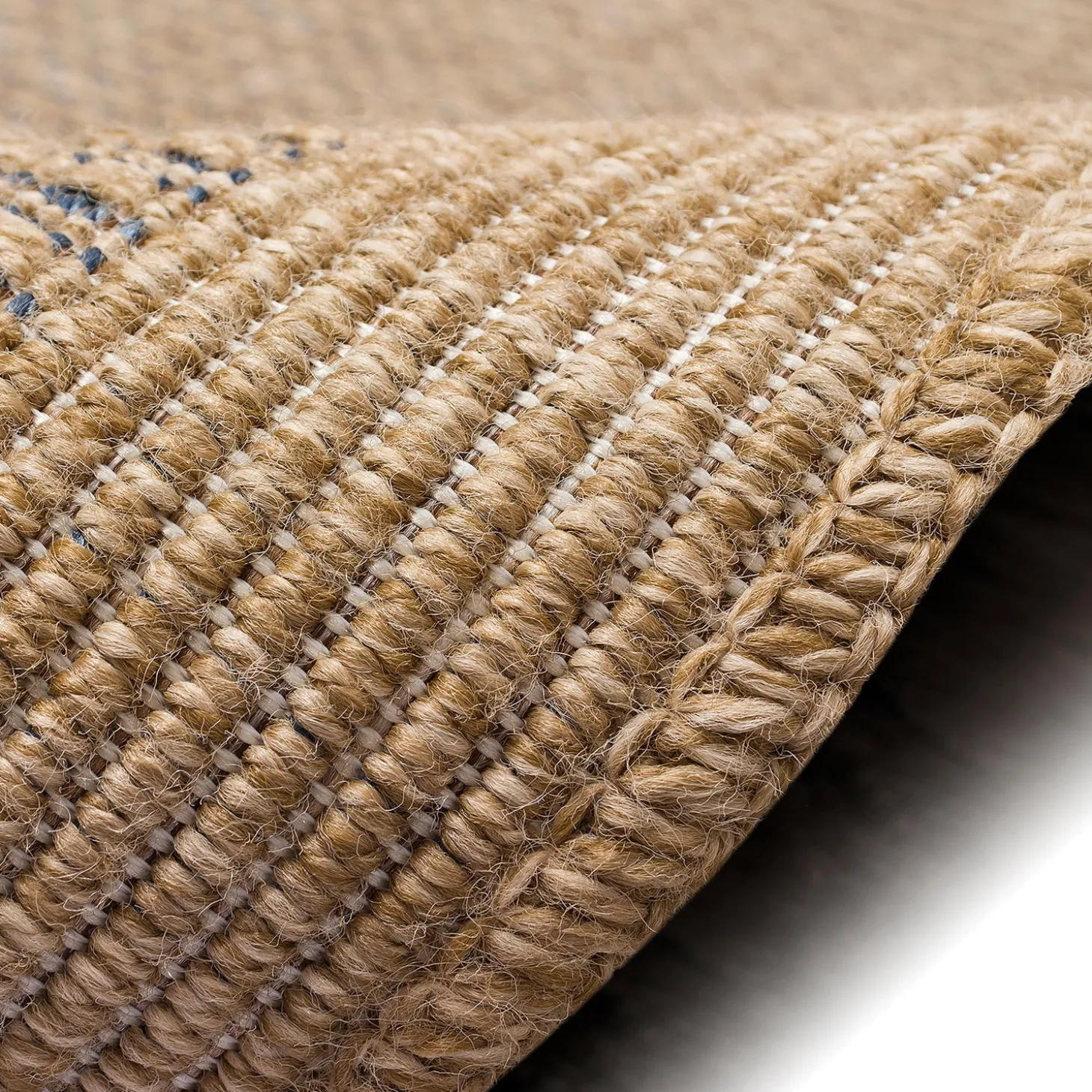 Area Rugs>Plow & Hearth Indoor/Outdoor Toulouse Border Print Rug, 6'6" x 9'4"