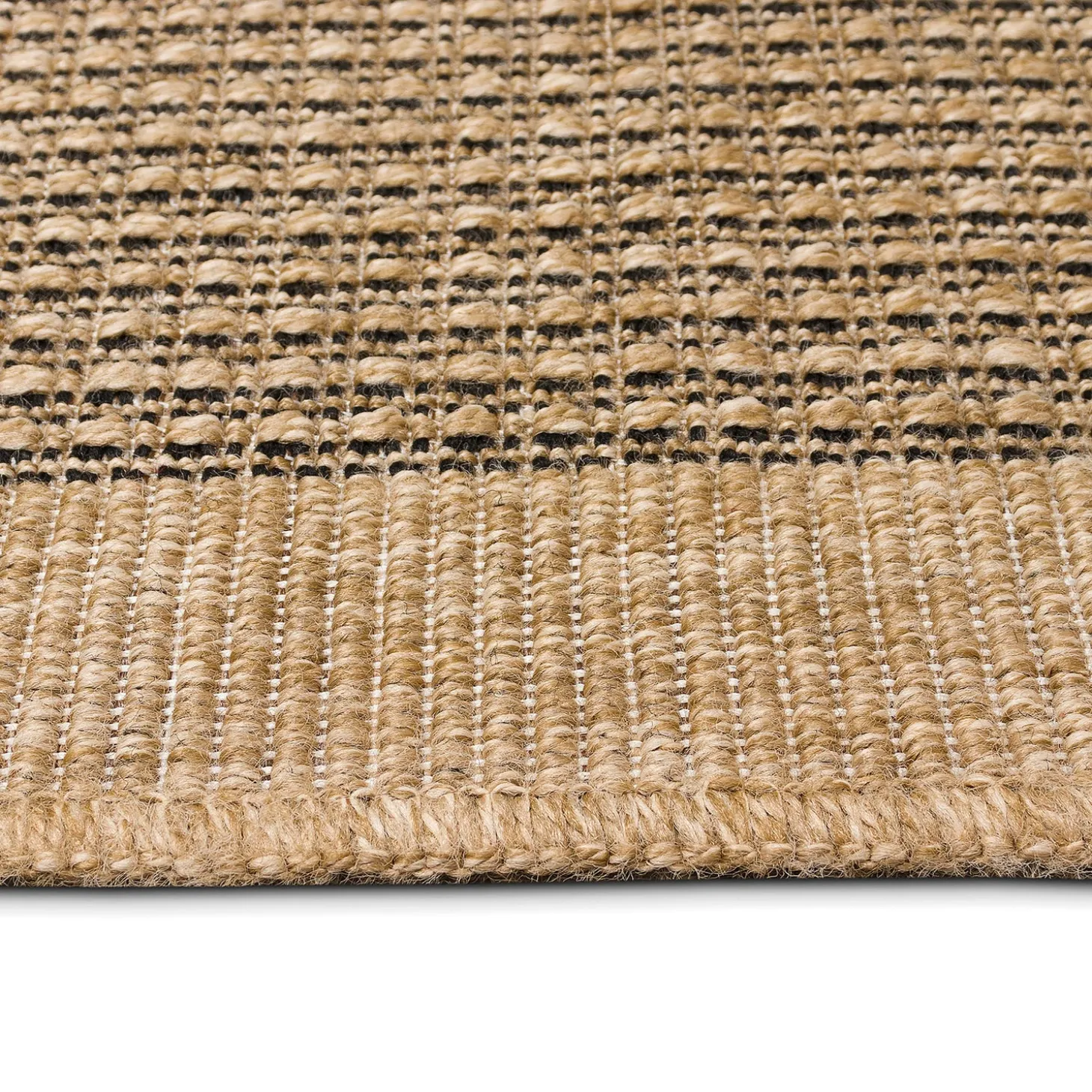 Area Rugs>Plow & Hearth Indoor/Outdoor Toulouse Border Print Rug, 6'6" x 9'4"