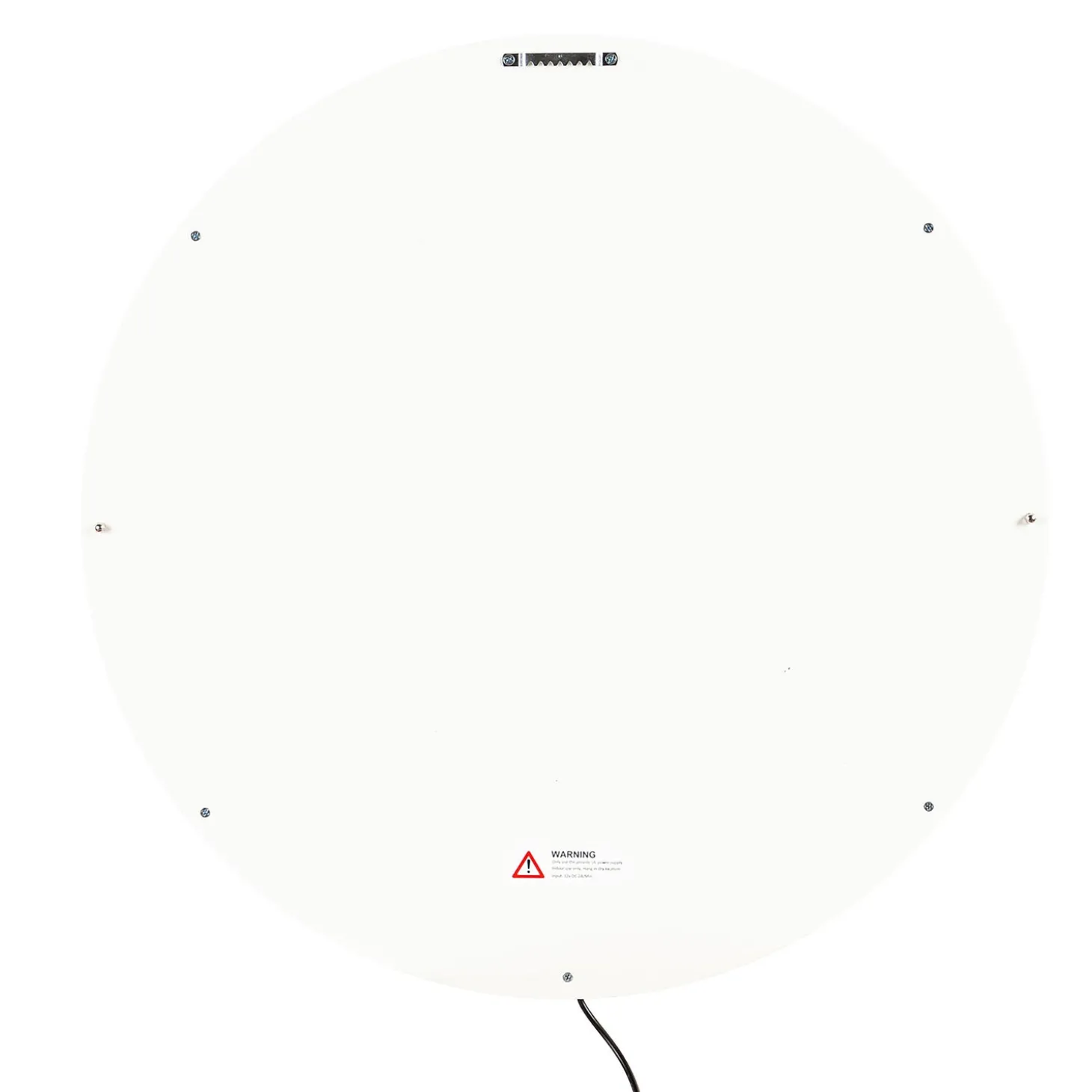 Wall Art>Plow & Hearth LED Wall Decor, Edgelite, Large Round, 5 O'Clock Somewhere