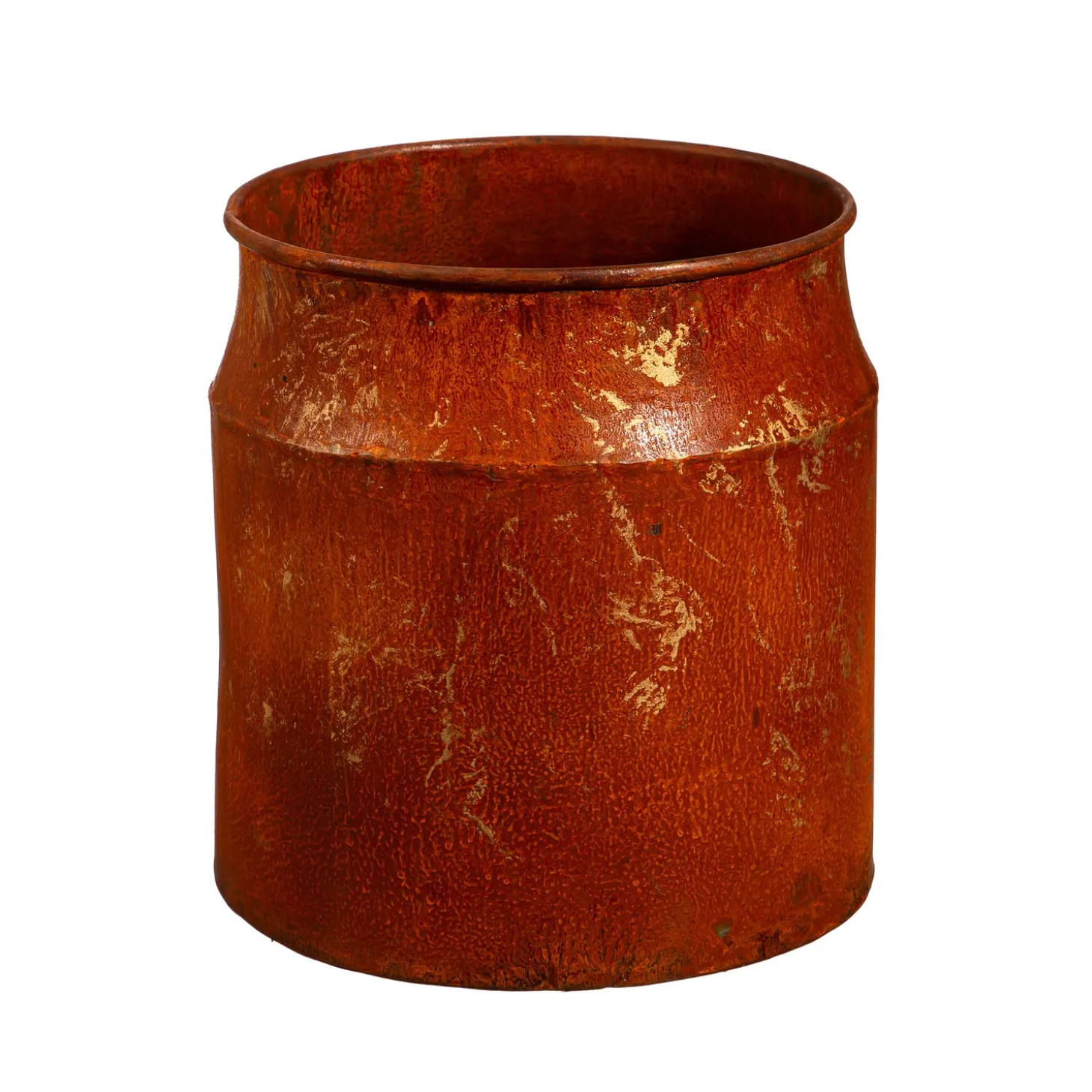 Planters & Plant Stands>Plow & Hearth Metal Jug Shaped Planter, Color Wash, Set of 3