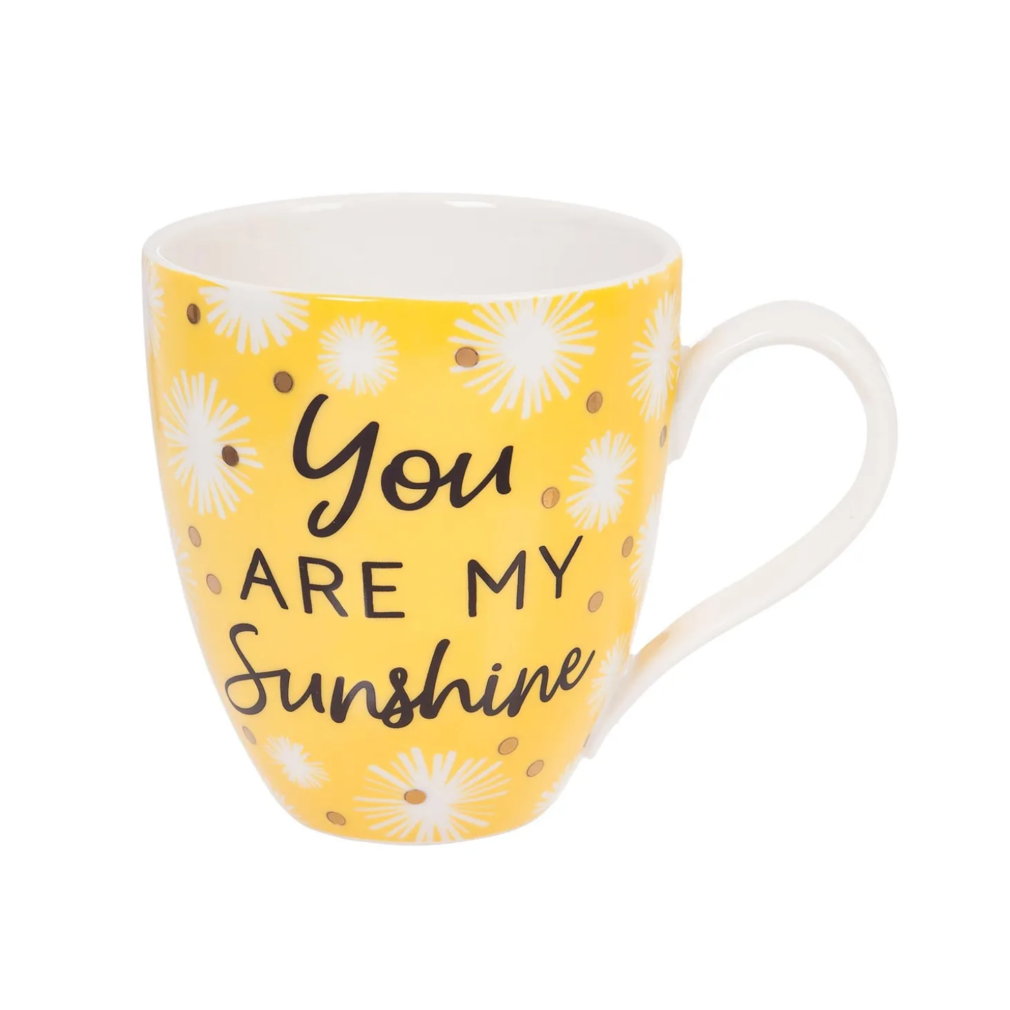 Coffee & Tea Cups>Plow & Hearth Mommy and Me Ceramic Cup Gift set, 17 OZ, You are my sunshine