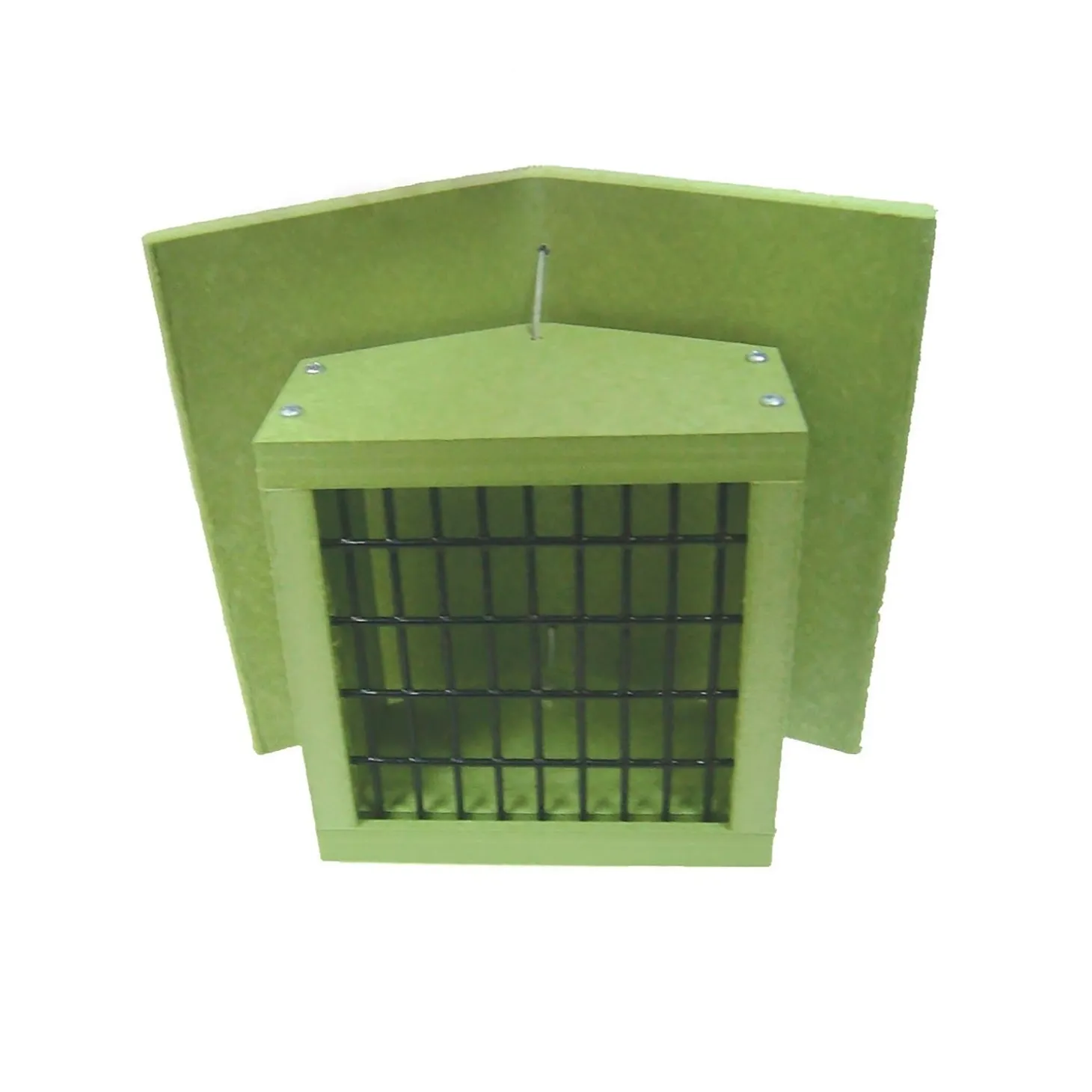 Bird Feeders>Plow & Hearth Recycled Plastic Poly-Lumber Upside-Down Suet Feeder