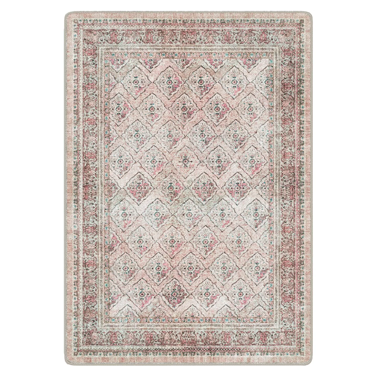 Area Rugs>Plow & Hearth Rosalind EnduraStran® Rug, 5'4" x 7'8" Vintage