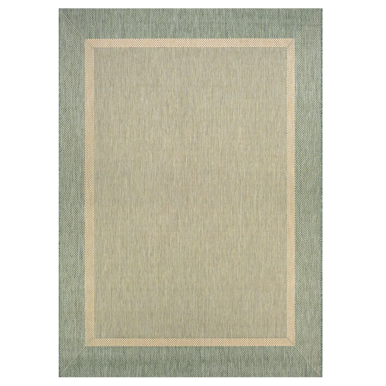 Area Rugs>Plow & Hearth Veranda Framework Indoor/Outdoor Polypropylene Rug, 2'3" x 11'9" Runner