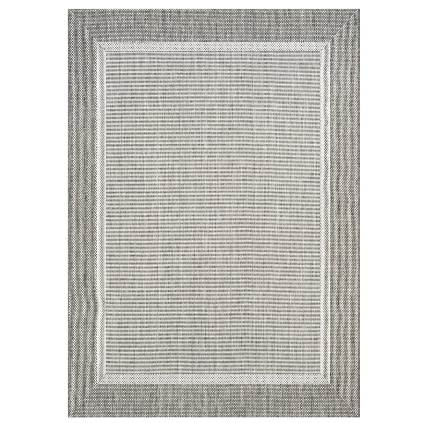 Area Rugs>Plow & Hearth Veranda Framework Indoor/Outdoor Polypropylene Rug, 2'3" x 11'9" Runner