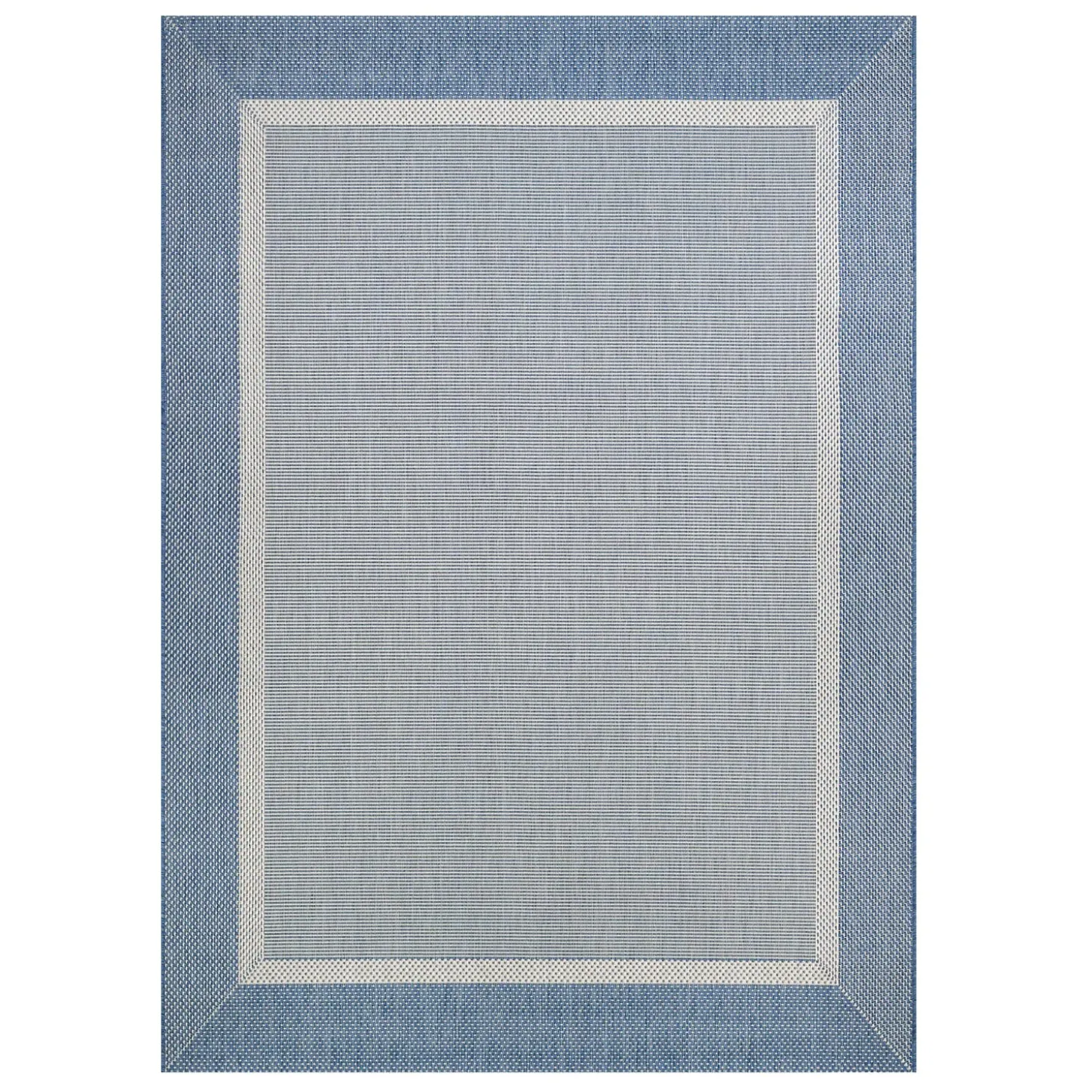 Area Rugs>Plow & Hearth Veranda Framework Indoor/Outdoor Polypropylene Rug, 2'3" x 11'9" Runner