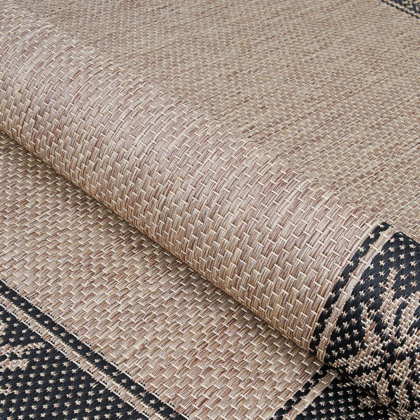 Area Rugs>Plow & Hearth Veranda Pineapple Indoor/Outdoor Polypropylene Rug, 3'9" x 5'5"
