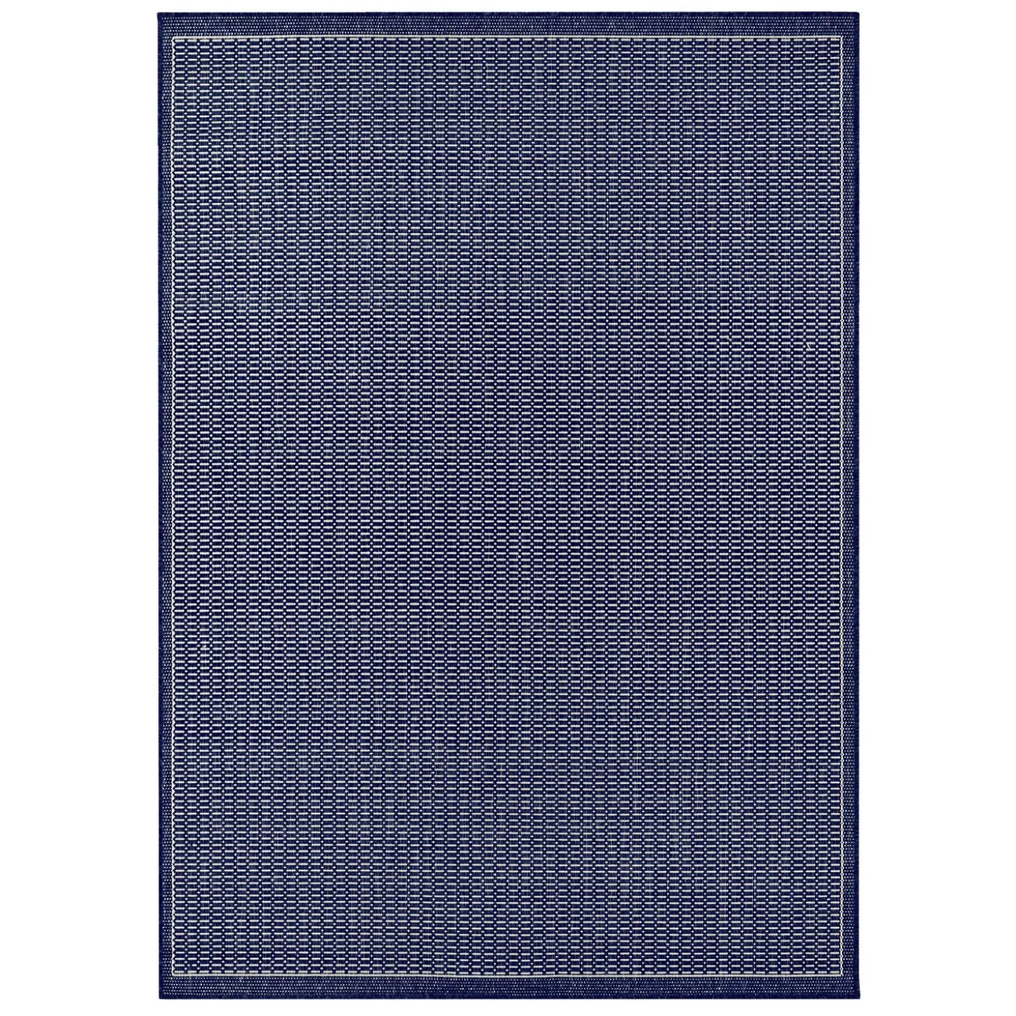 Area Rugs>Plow & Hearth Veranda Textured Indoor/Outdoor Polypropylene Rug, 7'6" x 10'9"