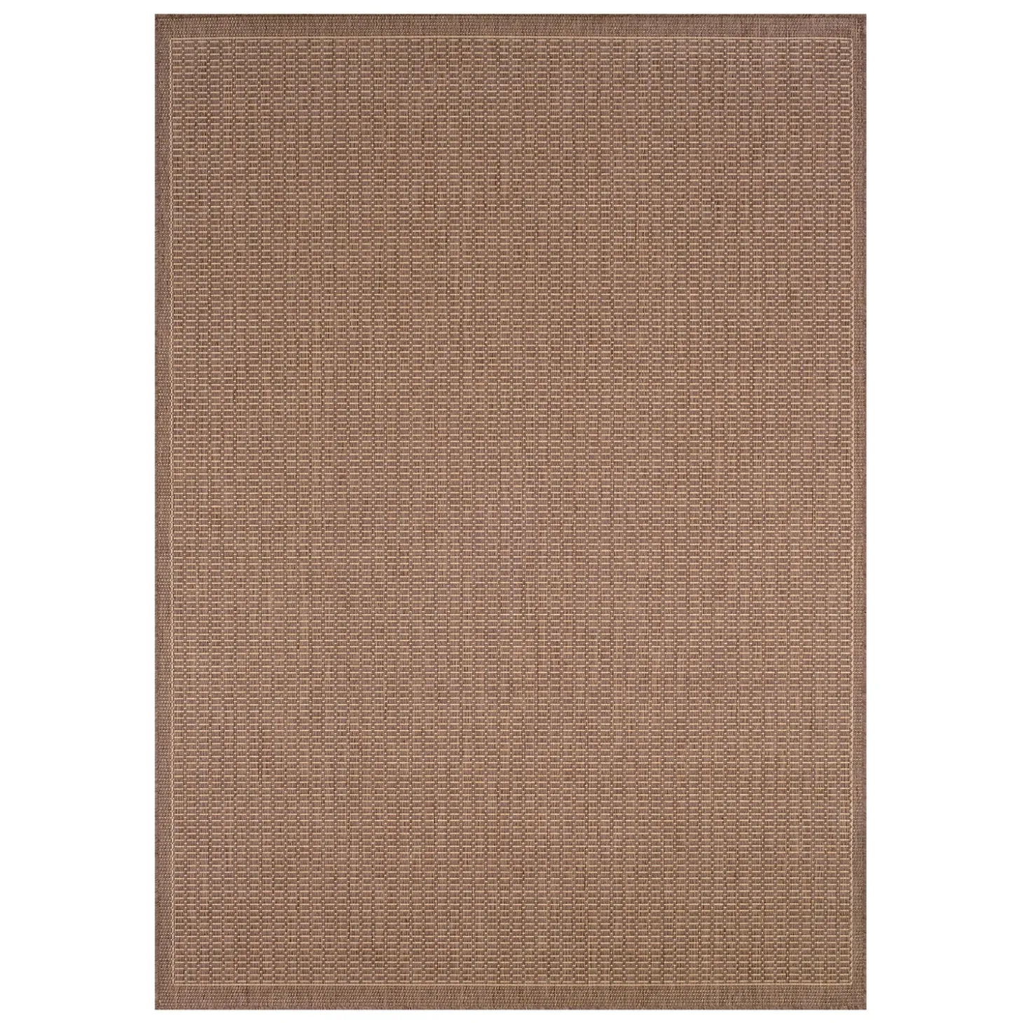 Area Rugs>Plow & Hearth Veranda Textured Indoor/Outdoor Polypropylene Rug, 7'6" x 10'9"