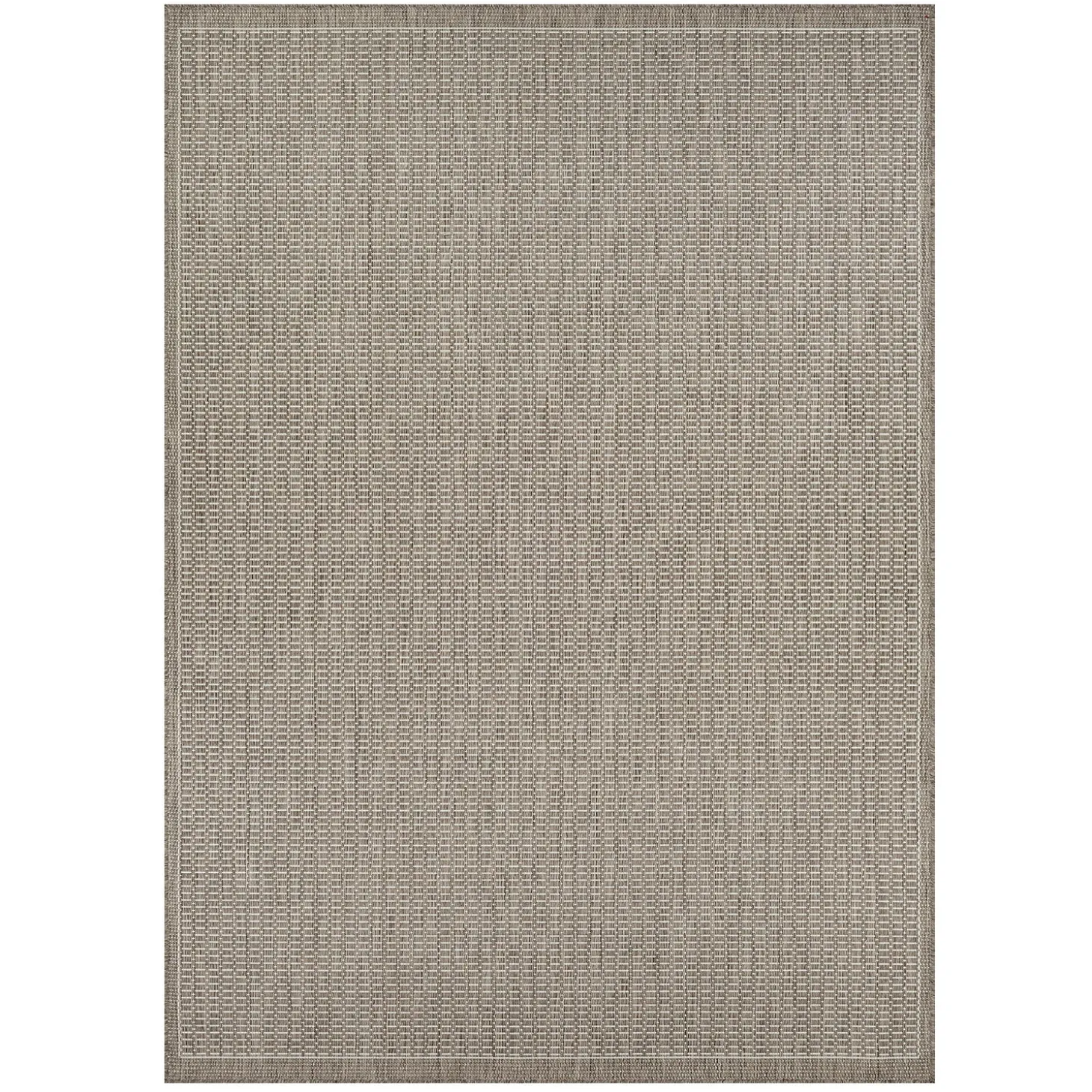Area Rugs>Plow & Hearth Veranda Textured Indoor/Outdoor Polypropylene Rug, 7'6" x 10'9"