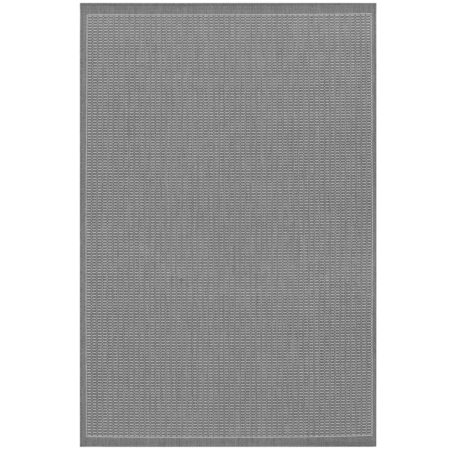 Area Rugs>Plow & Hearth Veranda Textured Indoor/Outdoor Polypropylene Rug, 7'6" x 10'9"