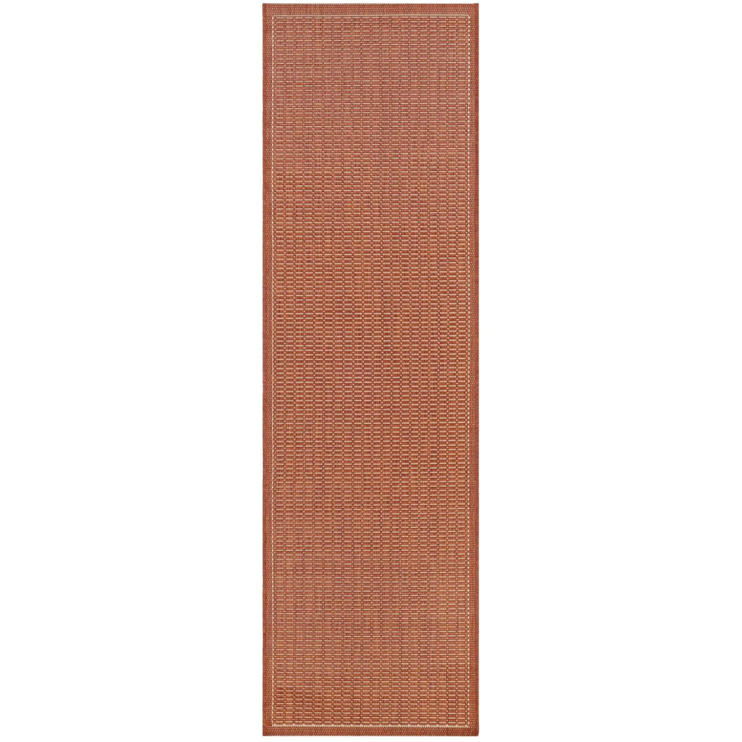 Area Rugs>Plow & Hearth Veranda Textured Indoor/Outdoor Polypropylene Rug, 2'3" x 11'9" Runner
