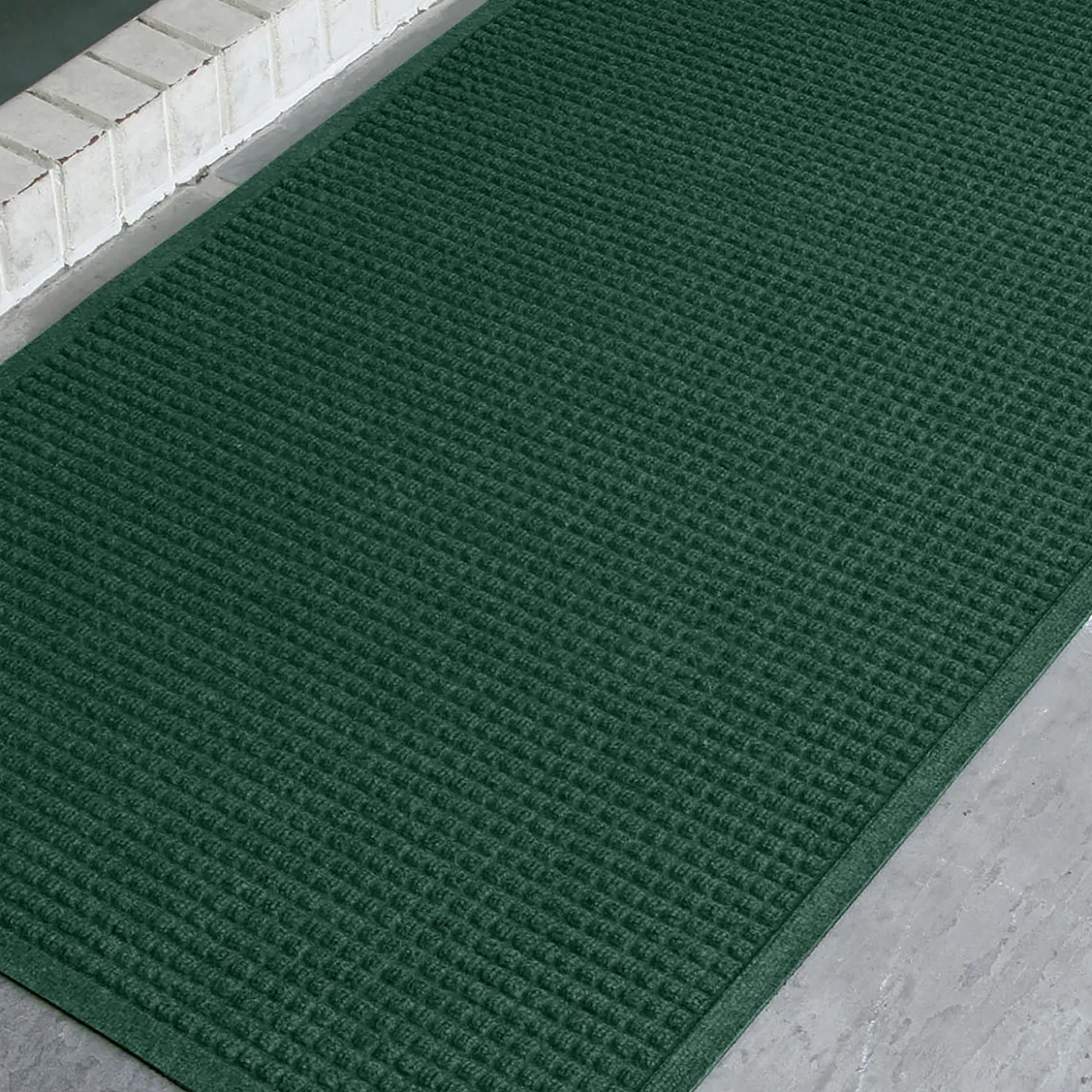 Waterhog Doormats>Plow & Hearth Waterhog Indoor/Outdoor Cubes Doormat, 22" x 60"