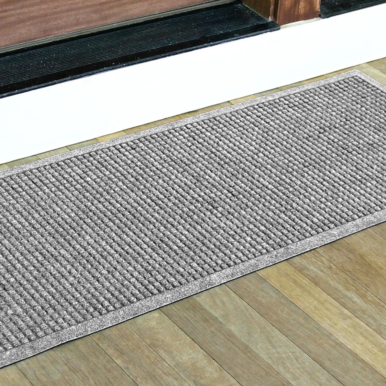 Waterhog Doormats>Plow & Hearth Waterhog Indoor/Outdoor Cubes Doormat, 22" x 60"