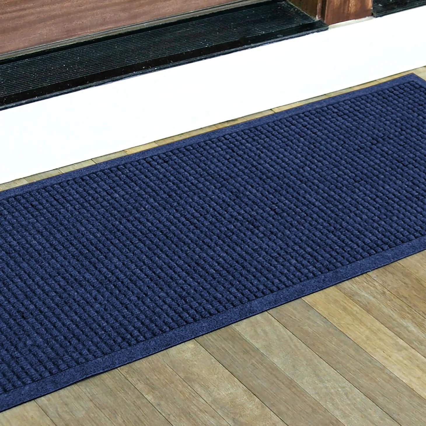 Waterhog Doormats>Plow & Hearth Waterhog Indoor/Outdoor Cubes Doormat, 22" x 60"