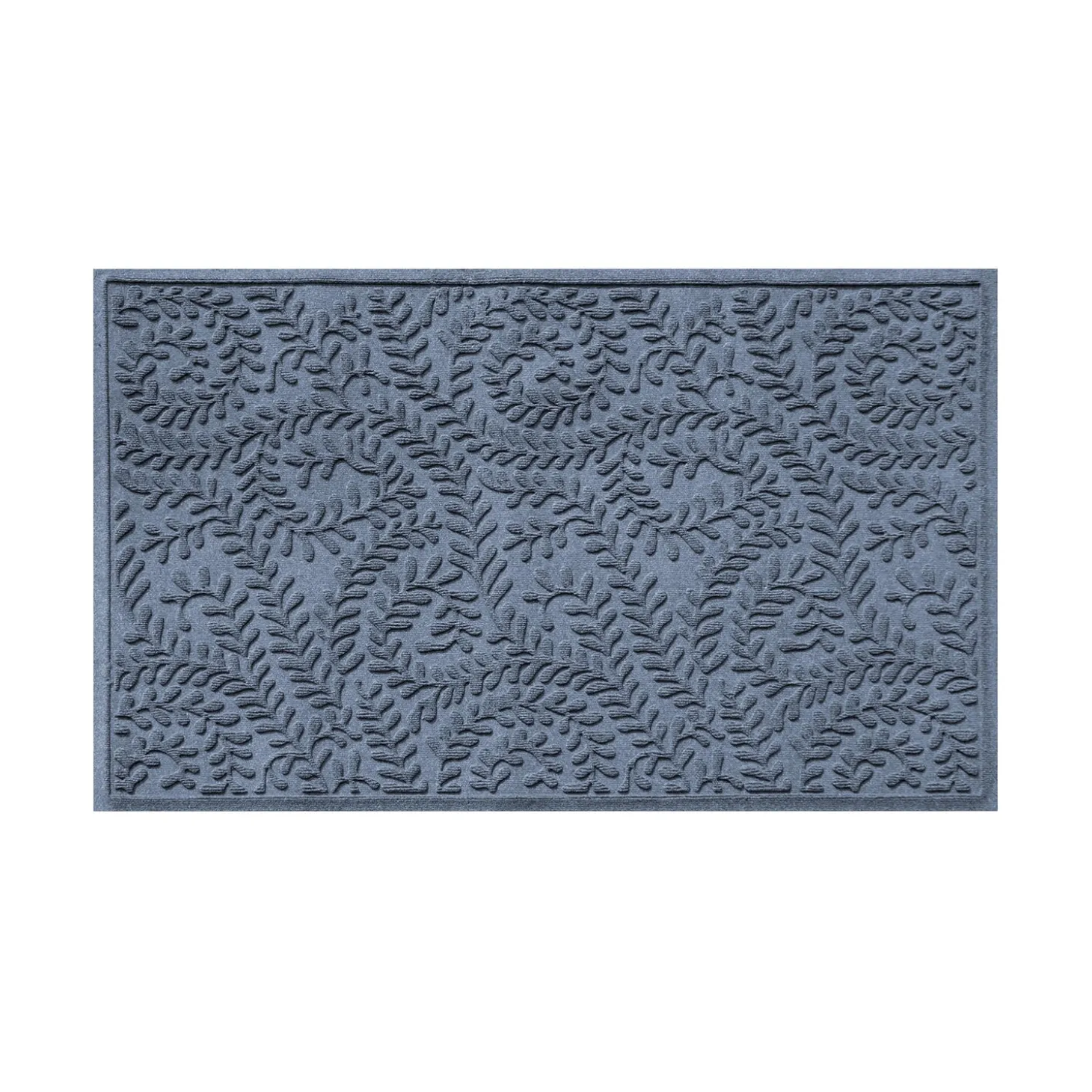 Waterhog Doormats>Plow & Hearth Waterhog Indoor/Outdoor Leaves Doormat, 2' x 3'